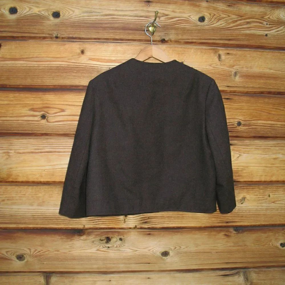 Vintage 50's Pendleton Brown Jacket - Picture 6 of 8